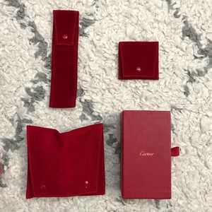 Cartier Jewelry Storage and Cleaning Kit Set